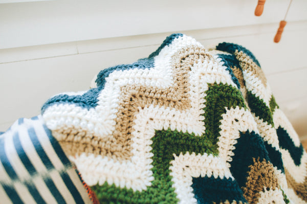 Nana's Crochet Creations - Rambling Ripple Lion Brand Ferris