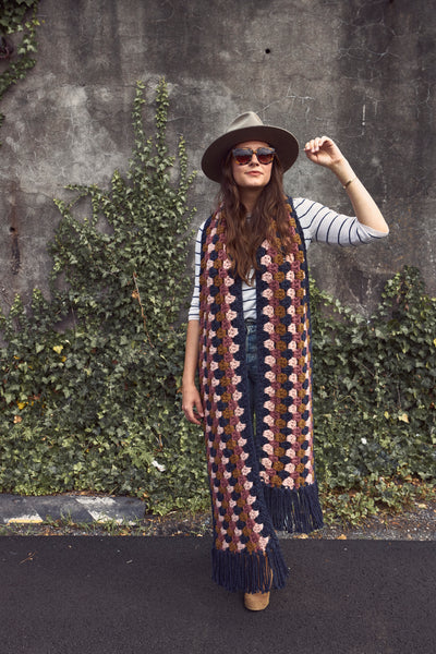 Color Pop Super Scarf (Crochet) – Lion Brand Yarn