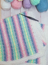 Rainbow Stripe Blanket image 2 thumbnail