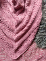 Costa Eyelet Shawl image 2 thumbnail