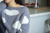 Cloud Intarsia Sweater image 3 thumbnail