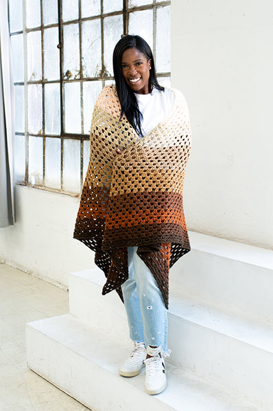 Cal Shawl Recipe (Crochet) – Lion Brand Yarn