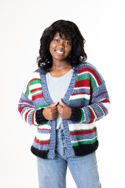 Farm Scene Cardigan (Knit) – Lion Brand Yarn