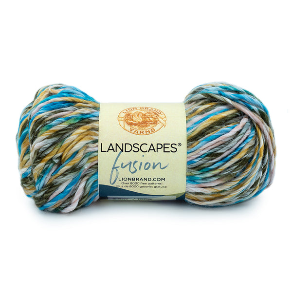 Review of Lion Brand Landscapes Yarn 