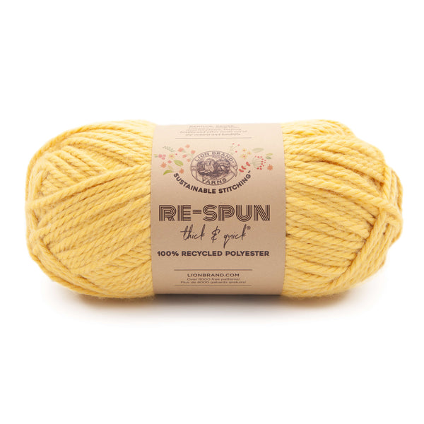 Lion Brand Re-Spun Thick and Quick Yarn-Cider - 20281826