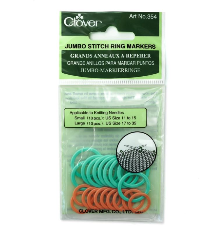 Clover Jumbo Stitch Ring Marker