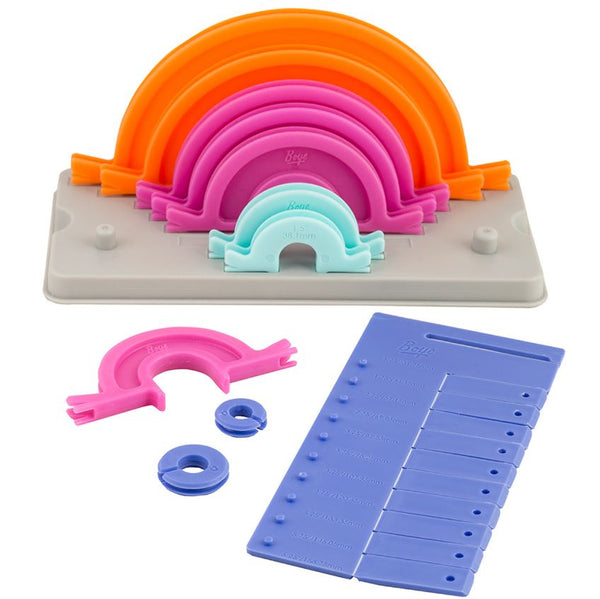 YWNYT 4 Pcs Tassel Maker Tool, Pompom Maker, Adjustable Plastic Tassel  Maker, Hand-Made Tassel Tool, DIY Pom-pom Maker Set, Square Tassel DIY Tool  for