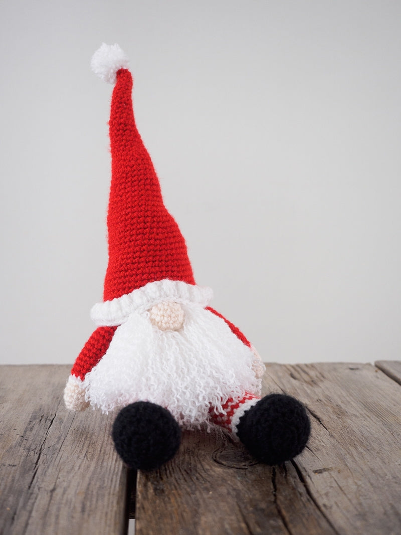 Crochet Kit - Santa Gnome Amigurumi
