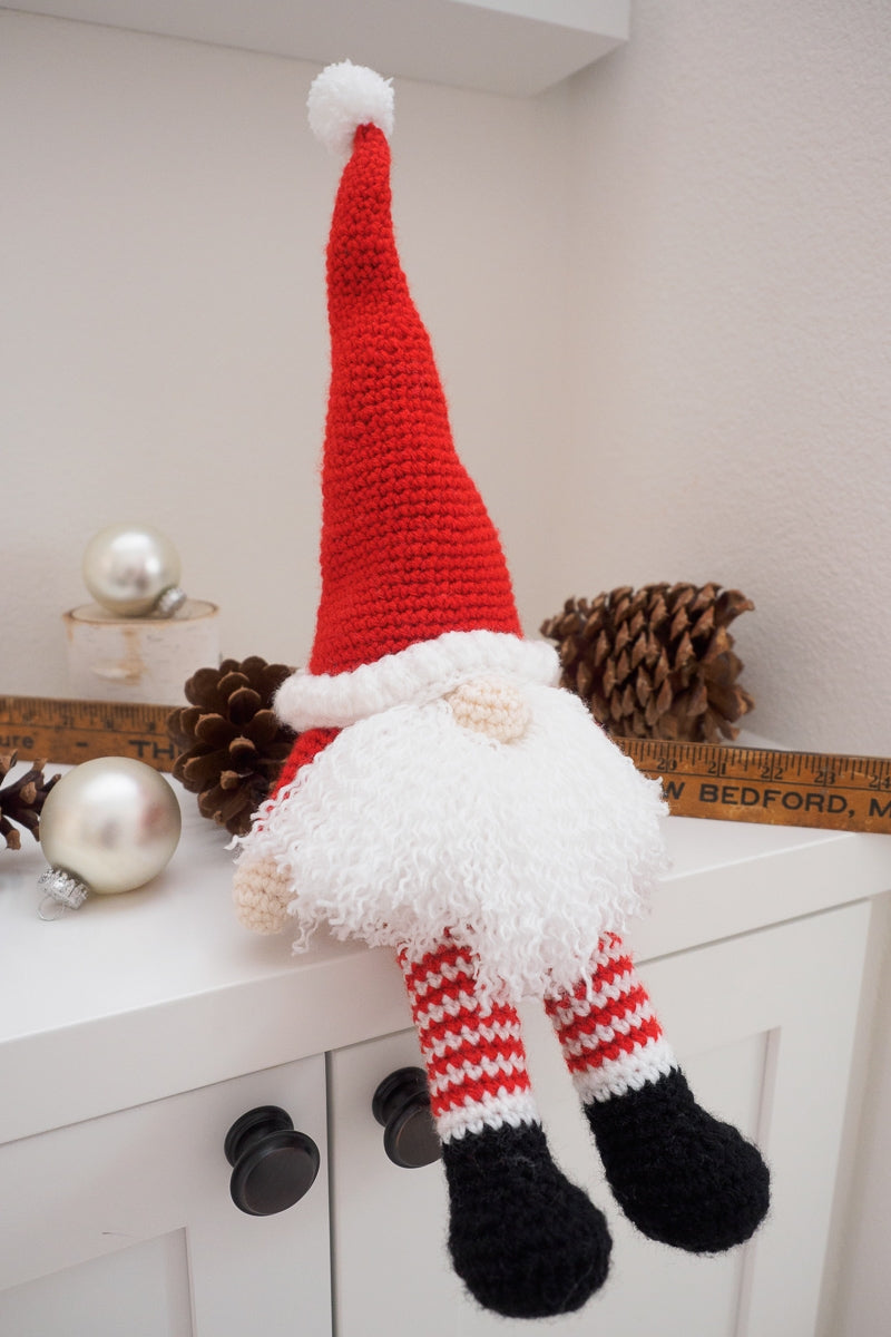 Crochet Kit - Santa Gnome Amigurumi