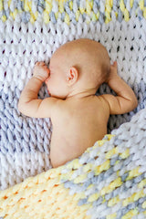 Knit Kit - Twisted Rope Blanket image 4 thumbnail