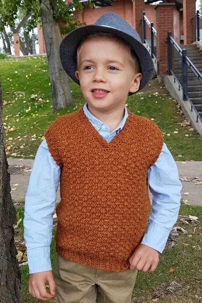 mediam kids jacquard knit vest ニットベスト CHABYNA KNITTED VEST by LOUISE MISHA KIDS | Kids Fashion | Mini
