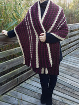 Crochet Kit - Chocolate Covered Cherries Wrap image 3 thumbnail