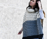 Knit Kit - Vail Ski Knit Poncho image 3 thumbnail