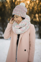 Knit Kit - Cotton Candy Cowl & Beanie image 3 thumbnail