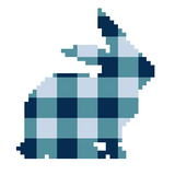 Crochet Kit - C2C Bunny Rabbit Blanket image 4 thumbnail