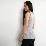 Knit Kit - Del Rey Peplum Tank image 3 thumbnail