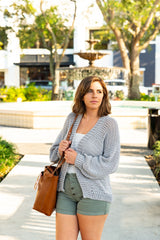 Crochet Kit - Everyday Cotton Cardigan image 3 thumbnail