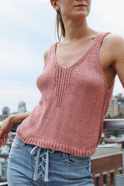 Knit Kit - Streamline Tank – Lion Brand Yarn