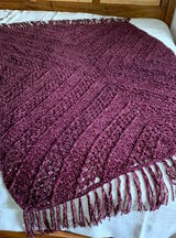 Crochet Kit - Aubergine Afghan thumbnail