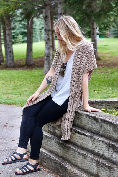 Crochet Kit - Wanderer Ruana – Lion Brand Yarn