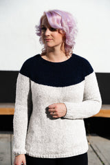 Knit Kit - Basic Colorblock Yoke image 2 thumbnail