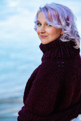 Knit Kit - Braided Poncho image 3 thumbnail