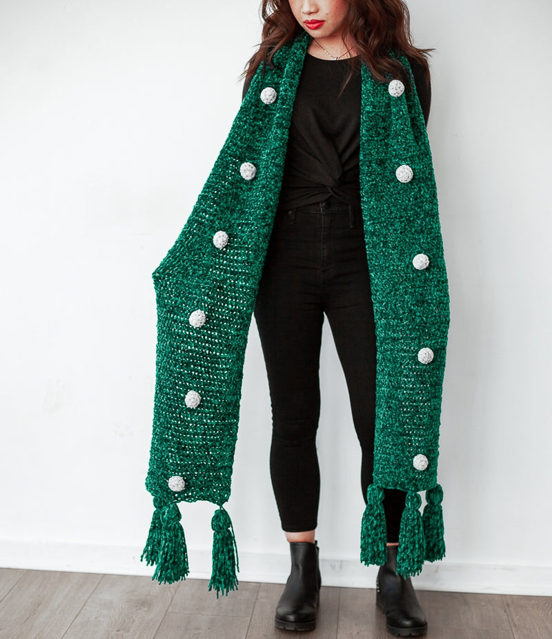 Crochet Kit - Chaos Emerald Scarf