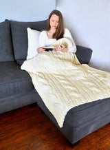 Knit Kit - Cabin Blanket image 3 thumbnail