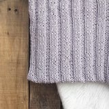 Knit Kit - Really Ribbed Receiving Blankie thumbnail