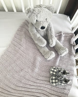 Knit Kit - Really Ribbed Receiving Blankie image 4 thumbnail