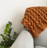 Knit Kit - Cable to Cradle Baby Blankie image 5 thumbnail