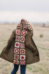 Crochet Kit - Revival Granny Square Cardigan image 2 thumbnail