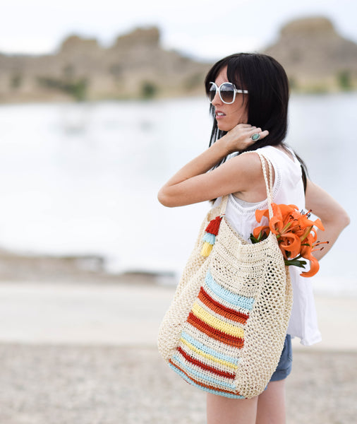 Crochet Kit - Caribe Summer Bag – Lion Brand Yarn