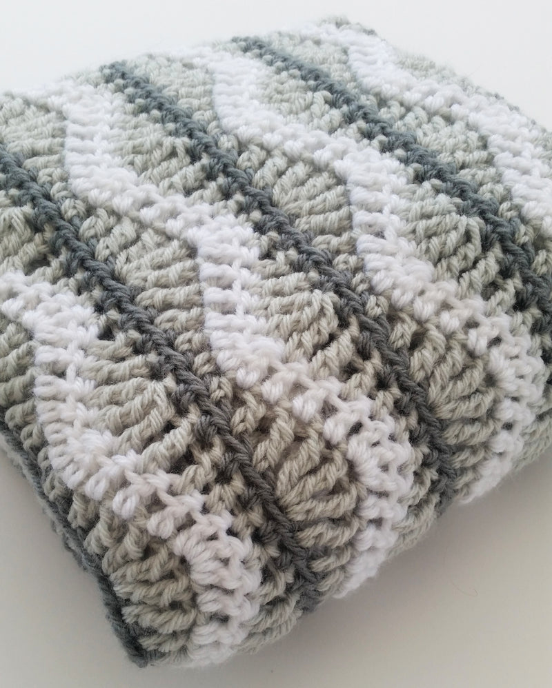 Crochet Kit - Greyson Baby Blanket