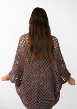 Crochet Kit - Movie Night Cocoon Cardigan image 2 thumbnail