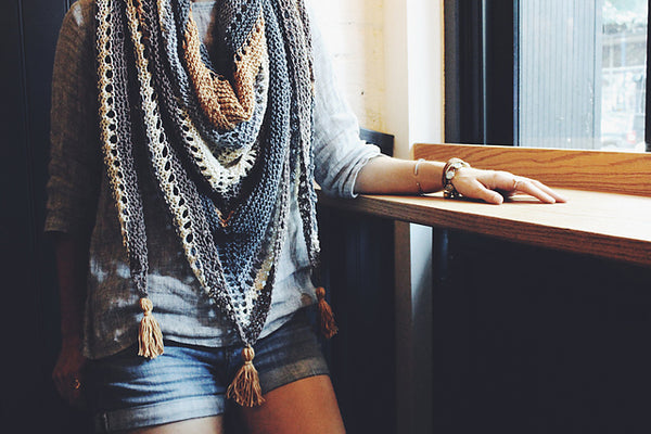 Knit Kit - Coffee Shop Wrap – Lion Brand Yarn