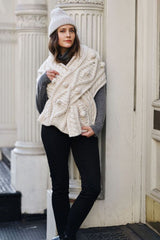 Knit Kit - Kensington Cable Wrap image 3 thumbnail