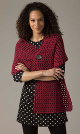 Level 1 Crocheted Shawl image 2 thumbnail