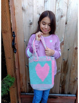 Carry Your Heart Tote Bag image 2 thumbnail