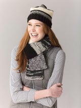 Level 2 - Easy Knit Scarf & Hat - Version 1 thumbnail