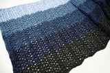 Crochet Kit - Denim Ombre Wrap image 3 thumbnail