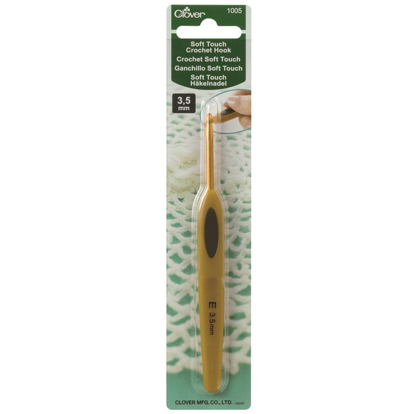 Clover Soft Touch Crochet Hooks (Sizes C to J) Lion Brand Yarn