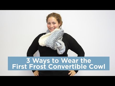 First Frost Convertible Cowl (Crochet)