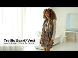 Trellis Scarf/Vest image 3 thumbnail
