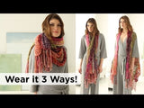 Hexagons Shawl/Vest image 2 thumbnail