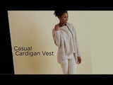 Casual Cardigan Vest (Knit) thumbnail