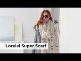 Lorelei Fringed Super Scarf (Crochet) thumbnail
