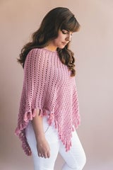 Crochet Kit - Ava Fringed Poncho thumbnail