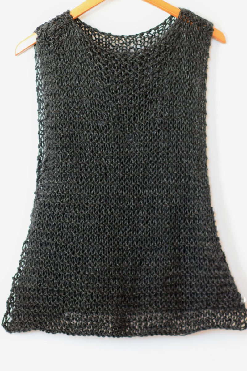 Knit Kit - Little Black Tank Top