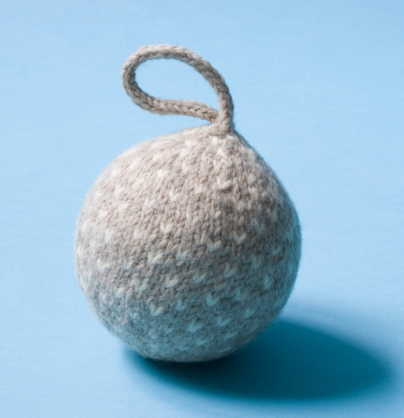 Holiday Felted Ornament (Knit)